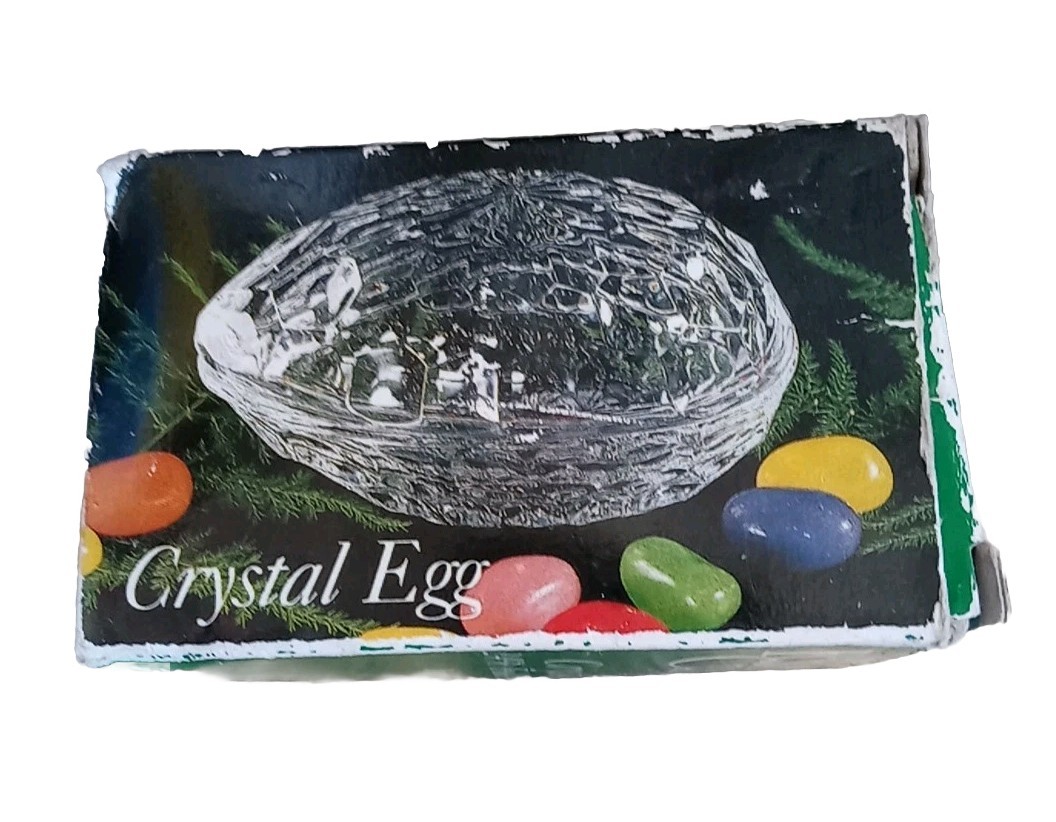 FOREVER CRYSTAL EGG **NEW IN BOX** Style # 325122 24% FULL LEAD CRYSTAL FOREVER CRYSTAL EGG **NEW IN BOX** Style # 325122 24% FULL LEAD CRYSTAL