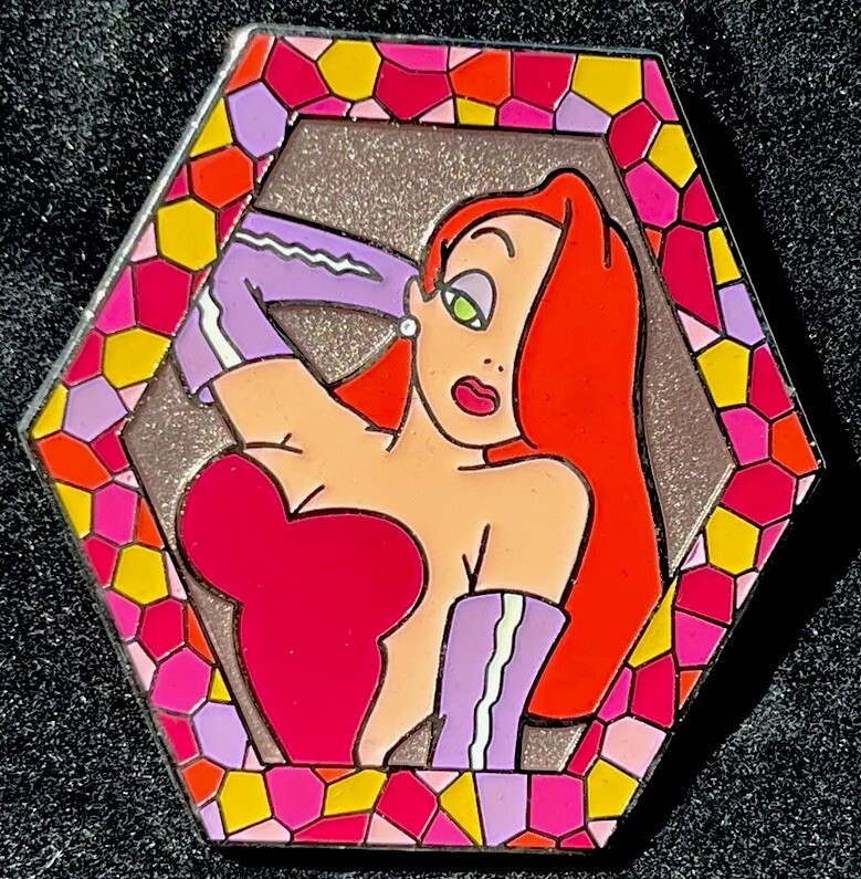Disney Shopping Jessica Rabbit Mosaic Tile LE 250 Rare 2010 Pin Disney Shopping Jessica Rabbit Mosaic Tile LE 250 Rare 2010 Pin