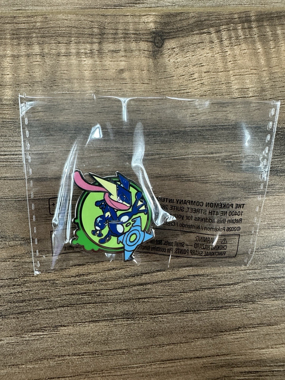 2026 Pokemon XP World Championships Pin Rally Greninja Pin Sealed 2026 Pokemon XP World Championships Pin Rally Greninja Pin Sealed