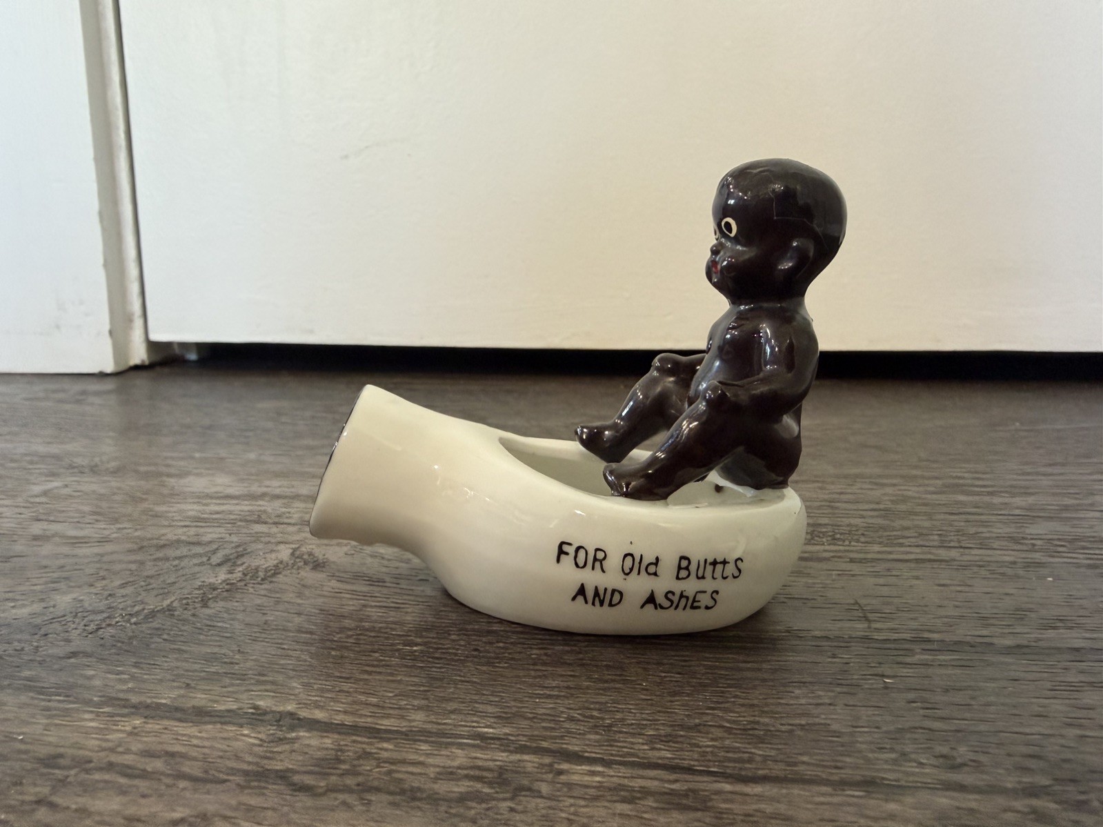 Antique Porcelain Baby Small Baby on Bedpan 1940-50s Occupied Japan Antique Porcelain Baby Small Baby on Bedpan 1940-50s Occupied Japan