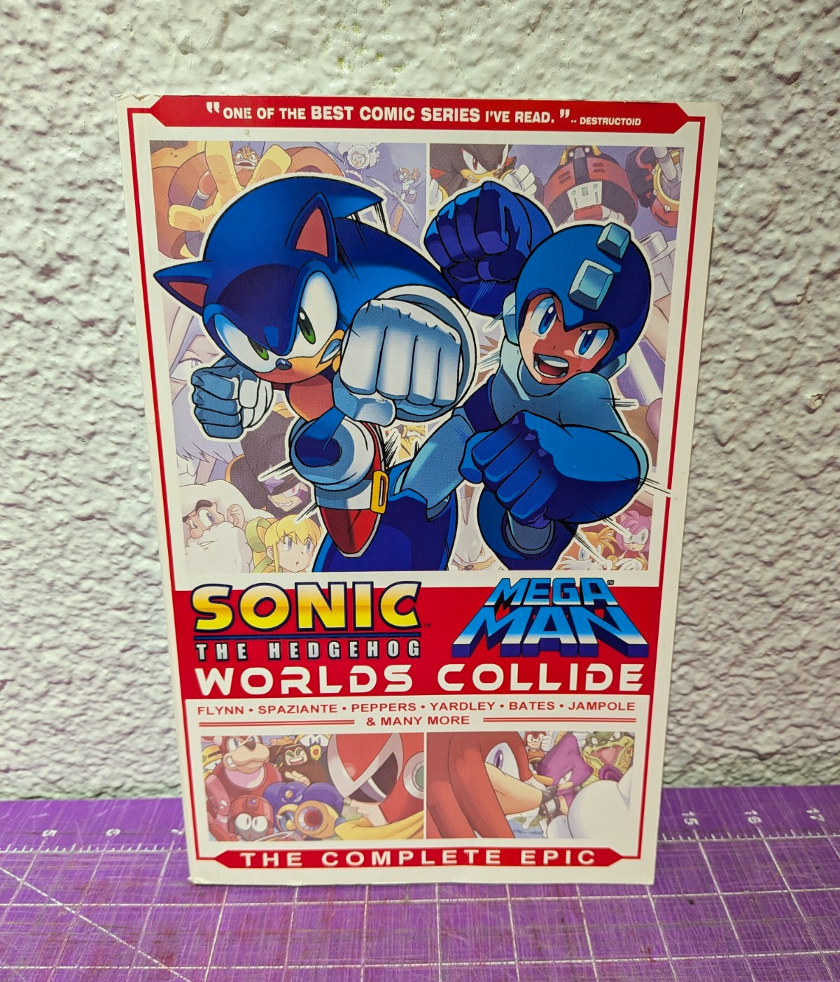 Sonic the Hedgehog / Mega Man Worlds Collide TPB Ian Flynn Archie Comics