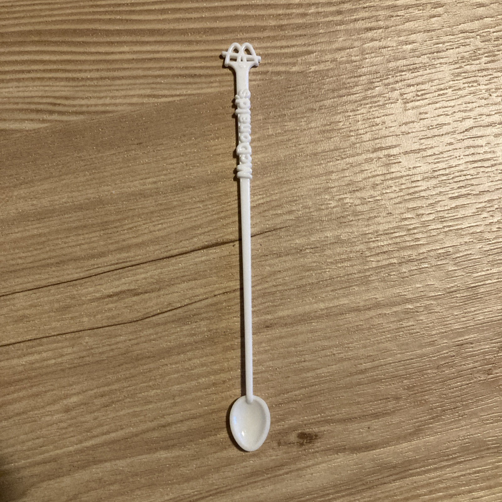 Vintage McDonald's McSpoon Coffee Stirrer/Spoon Swizzle Stick Discontinued 1979