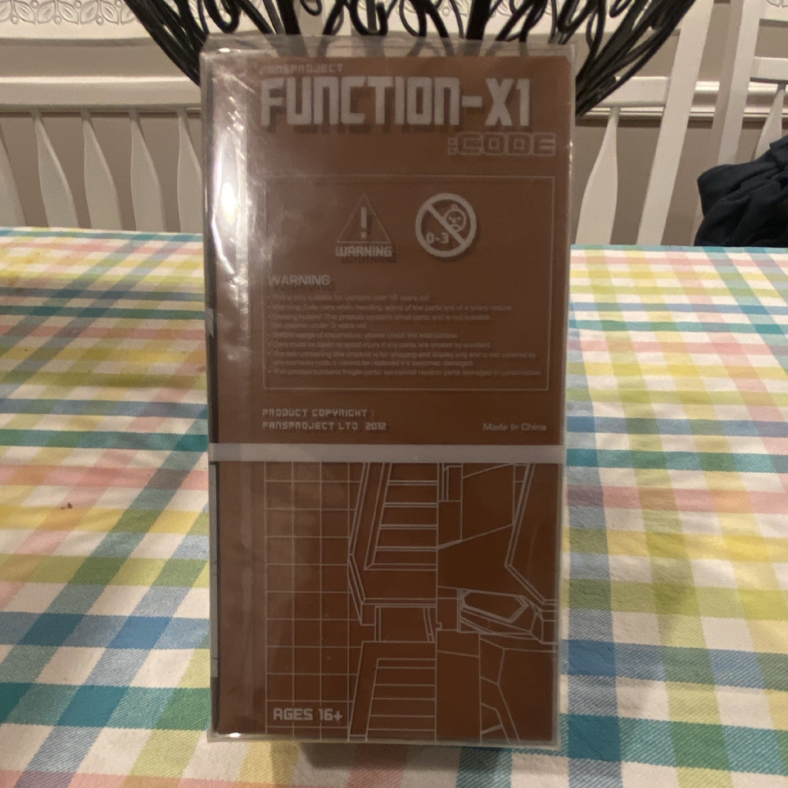 FansProject Function-X1 Code Collectible Figure Ages 16+ 2012 Original Unopened