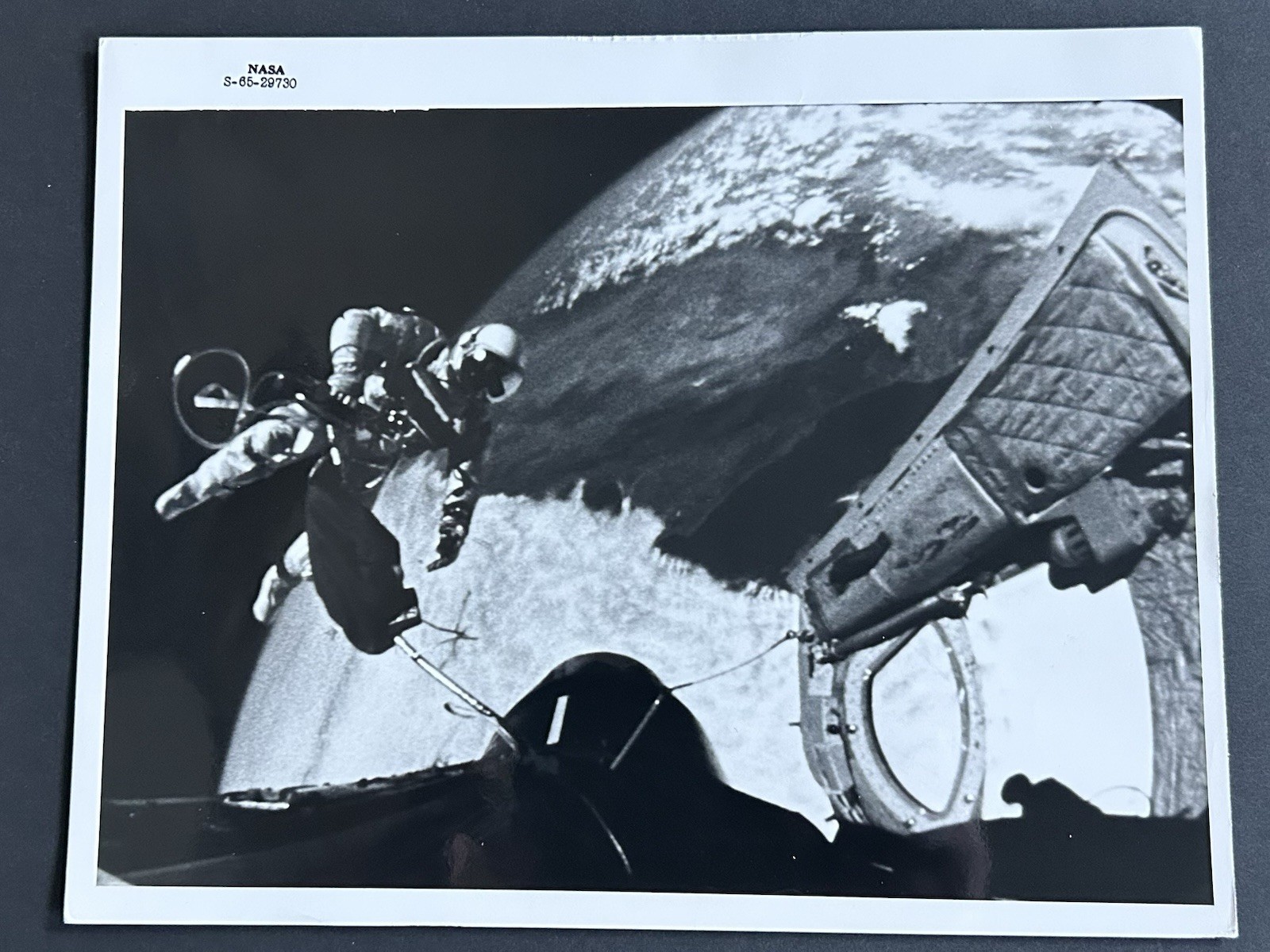 1965 NASA Gemini 4 First Spacewalk Astronaut Edward H. White Press Photo 1965 NASA Gemini 4 First Spacewalk Astronaut Edward H. White Press Photo