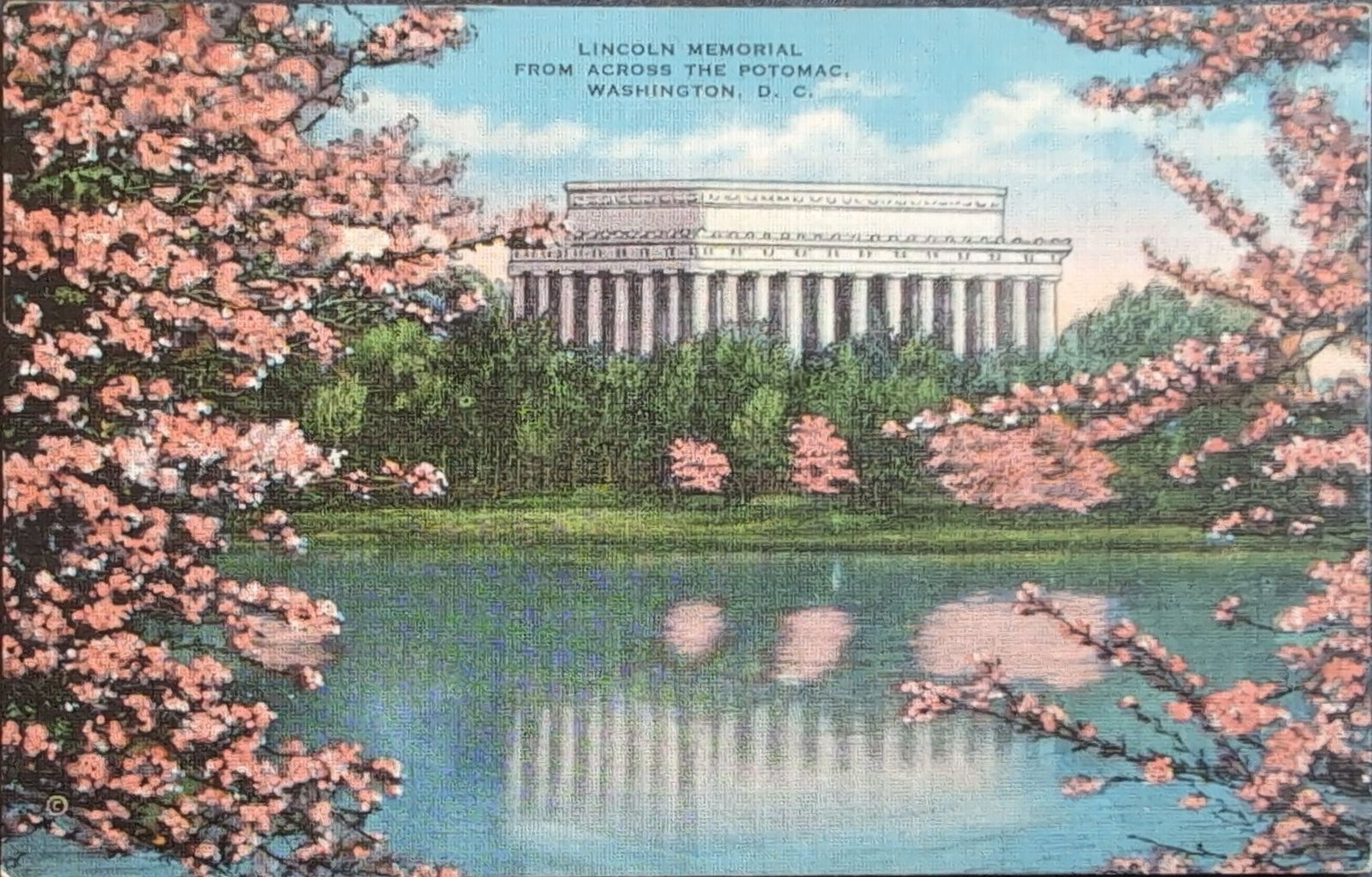 Lincoln Memorial Washington D.C. Postcard C.O. Buckingham Art Co. Lincoln Memorial Washington D.C. Postcard C.O. Buckingham Art Co.