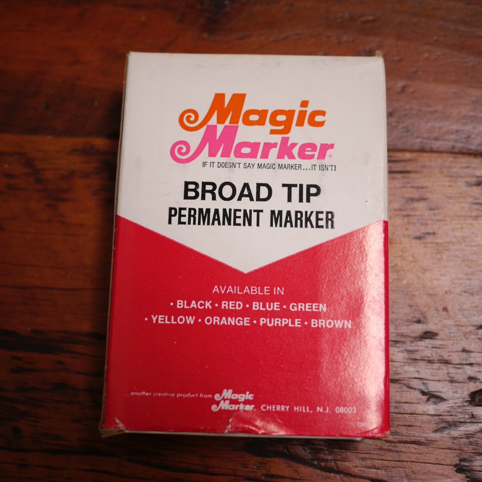 Box 12 NEW Vtg MAGIC MARKER Model 79 Waterproof Broad Tip GREEN Permanent Ink Box 12 NEW Vtg MAGIC MARKER Model 79 Waterproof Broad Tip GREEN Permanent Ink