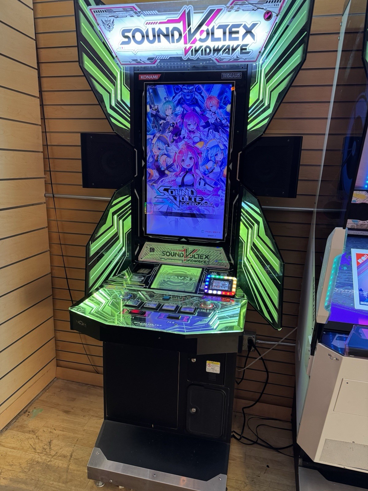 Sound Voltex Arcade Game SDVX From Konami, RARE Import Sound Voltex Arcade Game SDVX From Konami, RARE Import