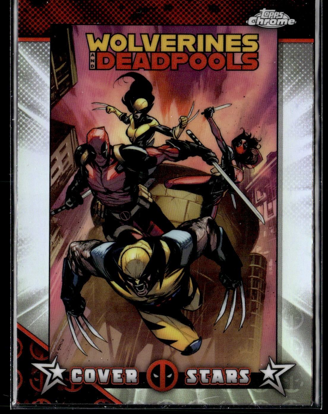 2025 Topps Chrome Marvel Deadpool #CS-26 Wolverines &amp; Deadpools #1