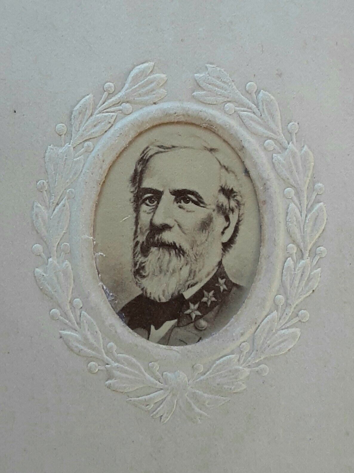  Confederate GEM CDV-General Robert E. Lee-Army of Northern Virginia. 1863