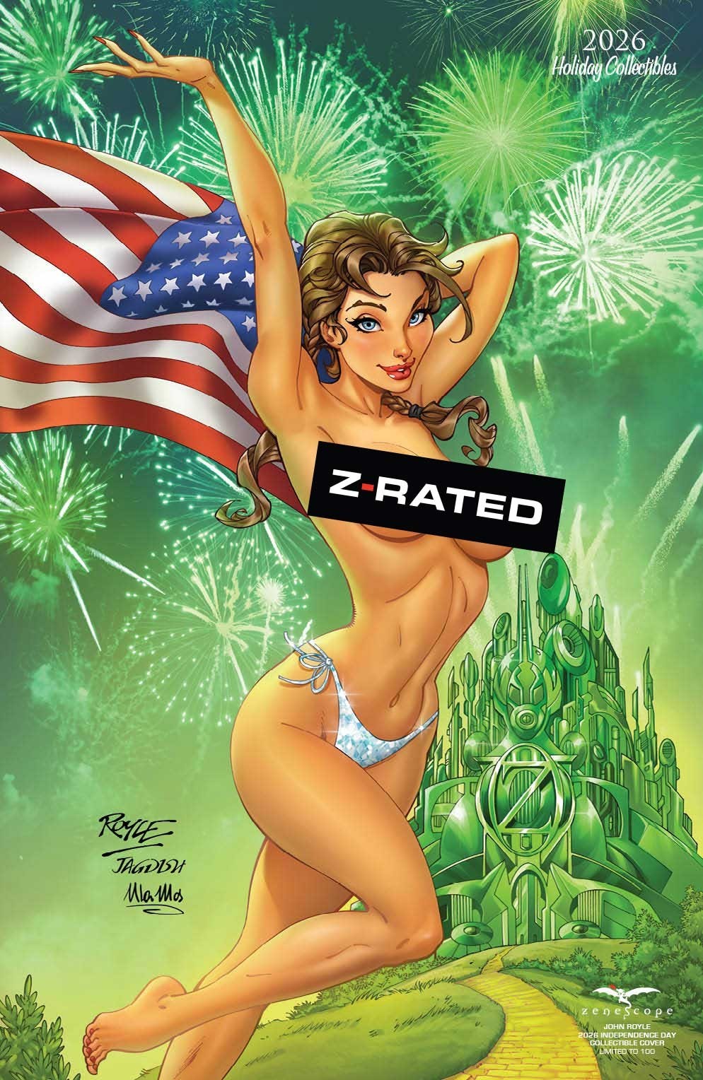 ROBYN HOOD: ENTER THE SANDMAN - Dorothy - Z-RATED - John Royle ZENESCOPE LE 100