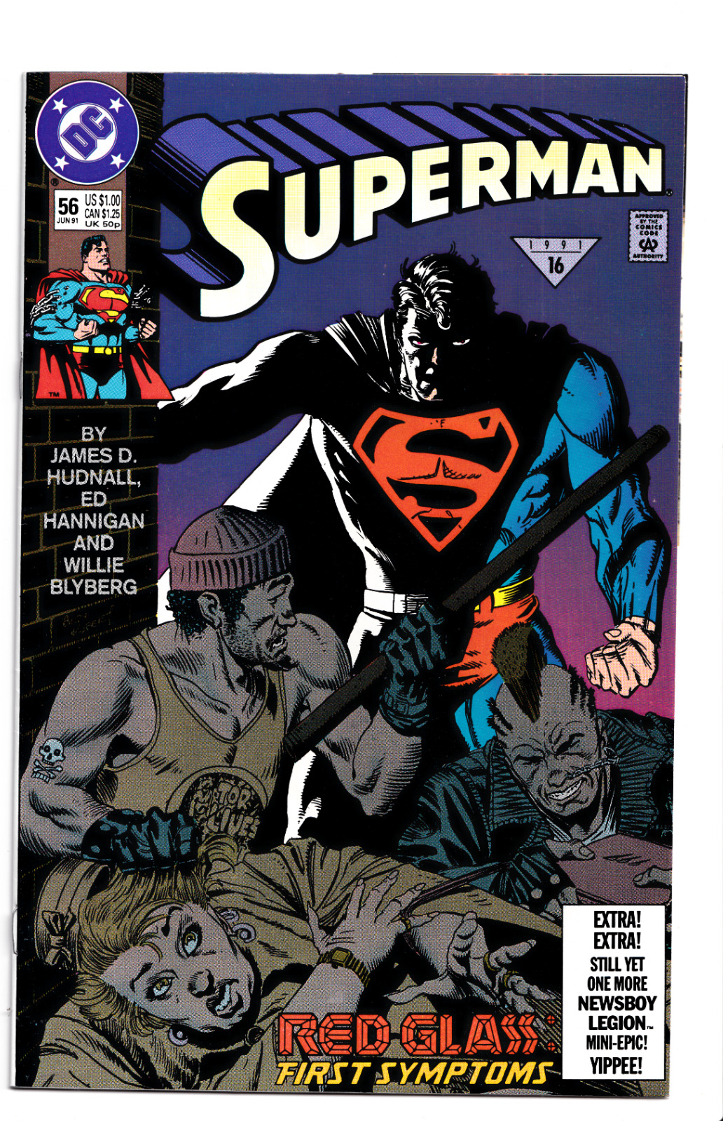 Superman #56 1991 DC Comics