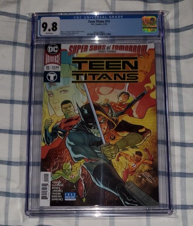 Teen Titans #15 CGC 9.8 (1st Appearance of The Savior [Tim Drake])