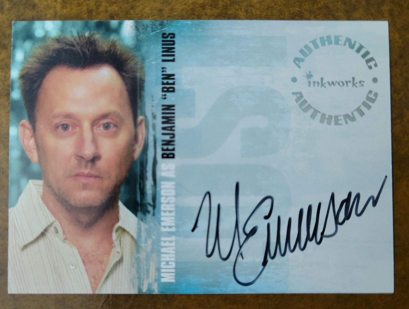 Lost Season 3 Autograph Card A-25 Michael Emerson As Benjamin Linus