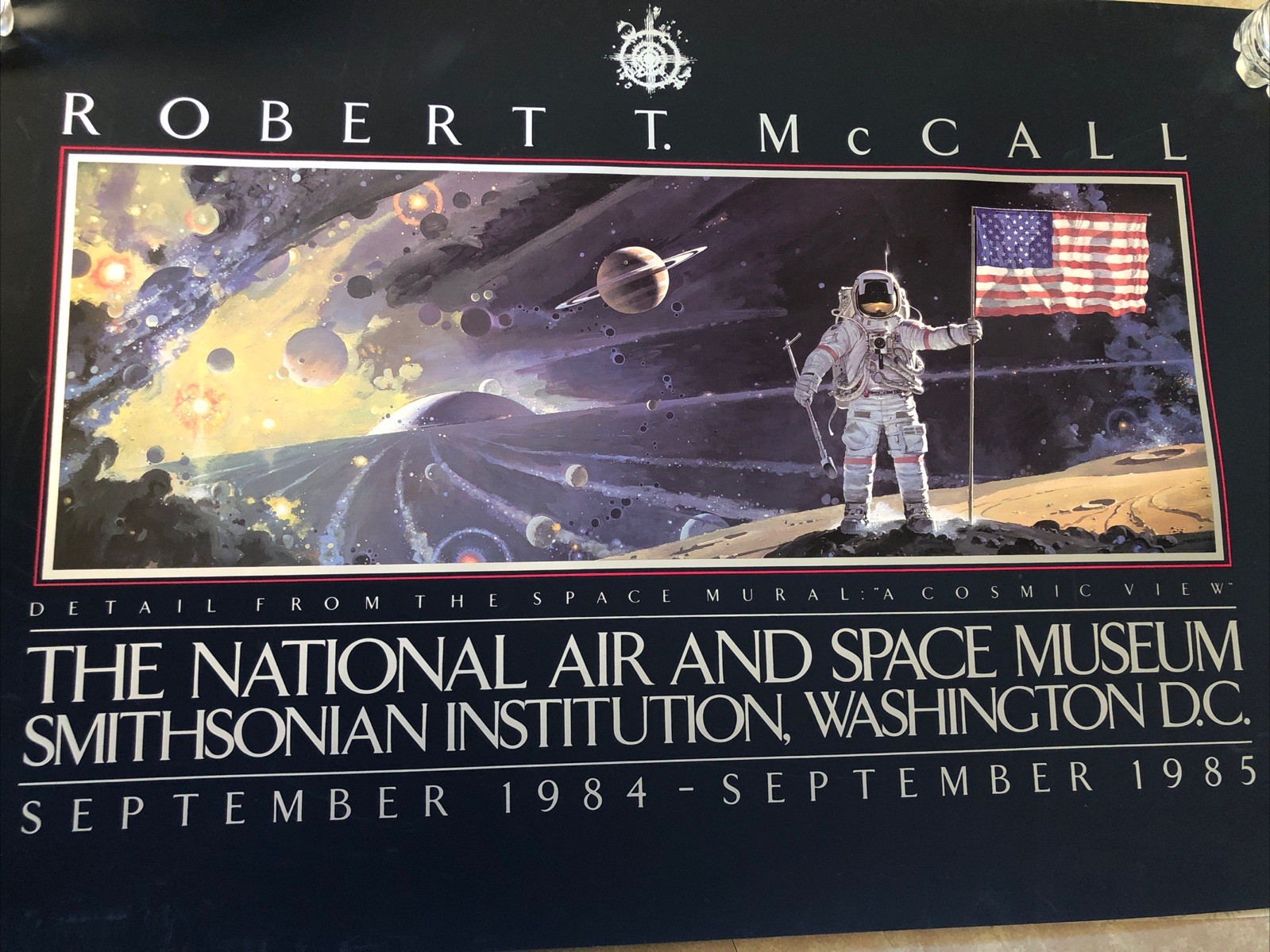 Robert T. McCall 2001 Smithsonian Air & Space Museum Mural Poster