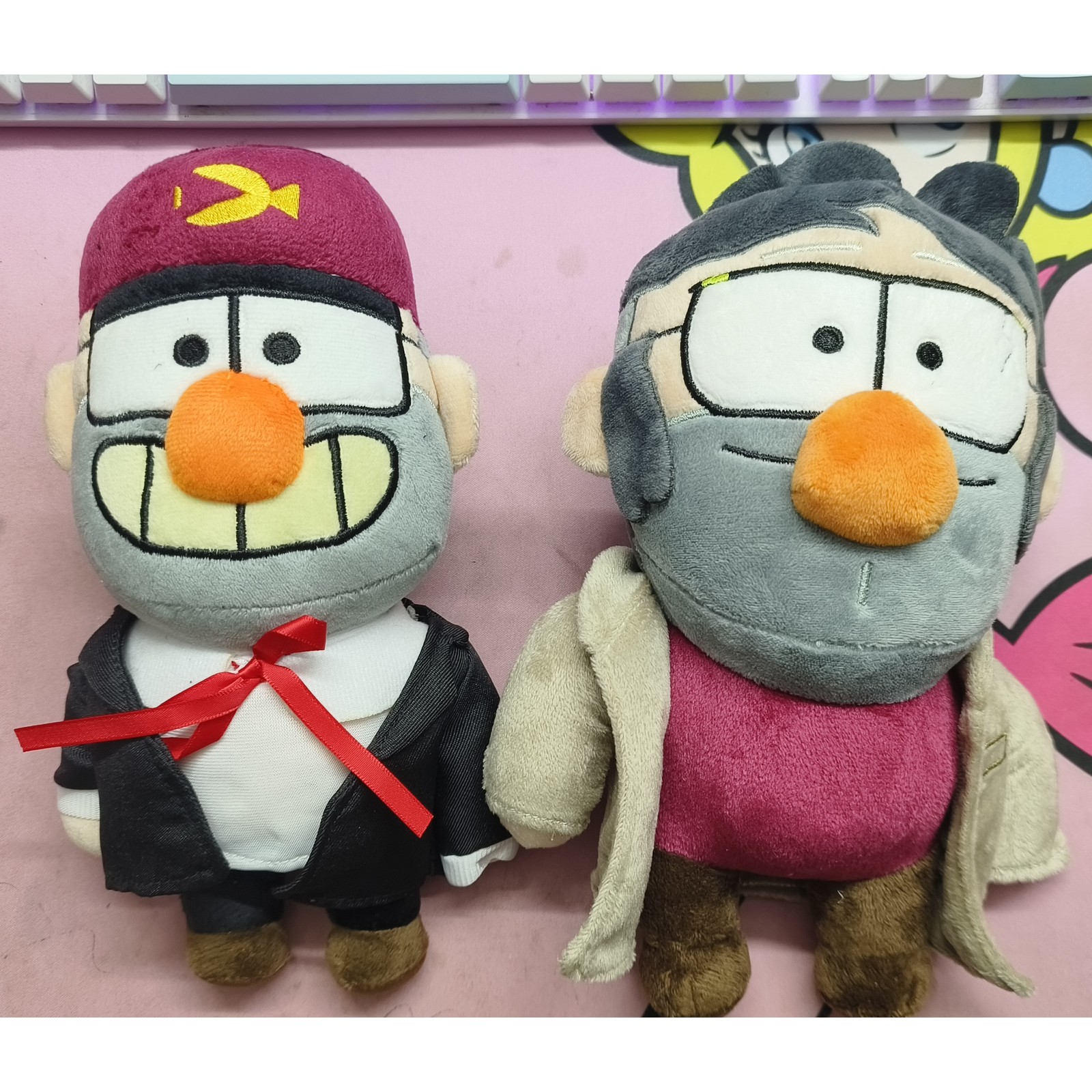 2pcs Gravity Falls Grunkle Stan Plush Toy Stuffed Doll Soft Figure Xmas Gift 2pcs Gravity Falls Grunkle Stan Plush Toy Stuffed Doll Soft Figure Xmas Gift