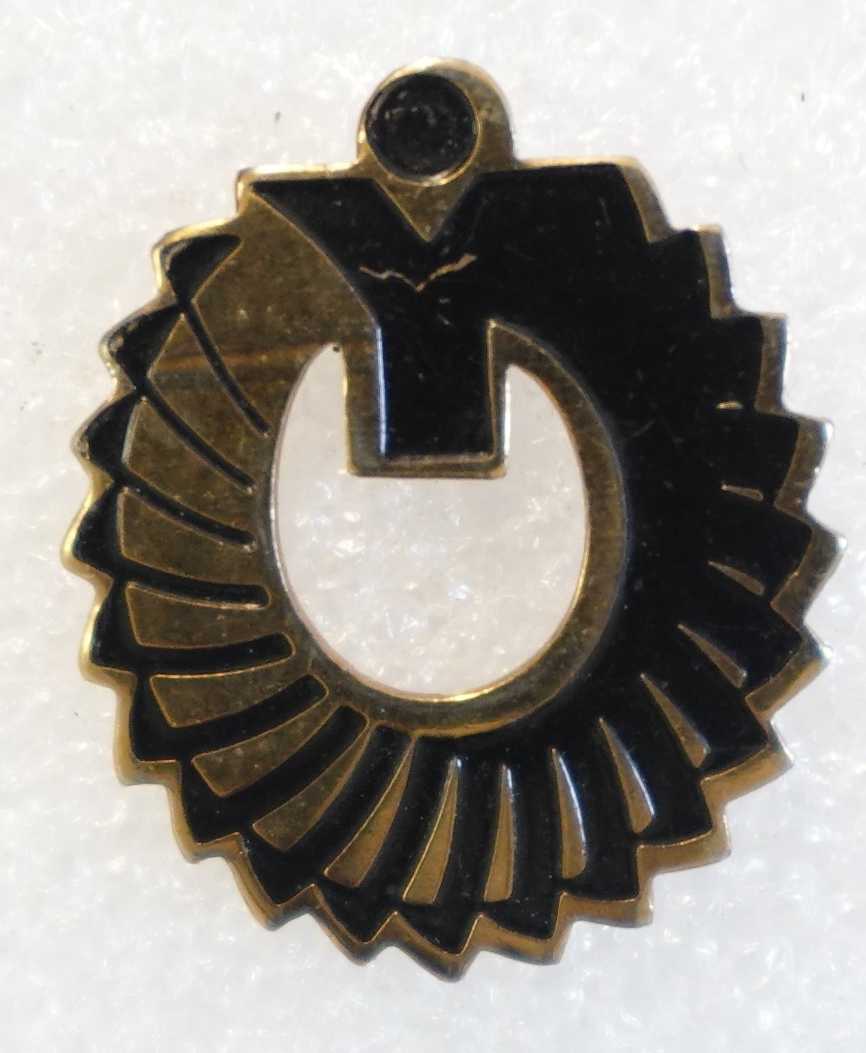 International Ladies Garment Workers Union Pinback Button Vintage Metal