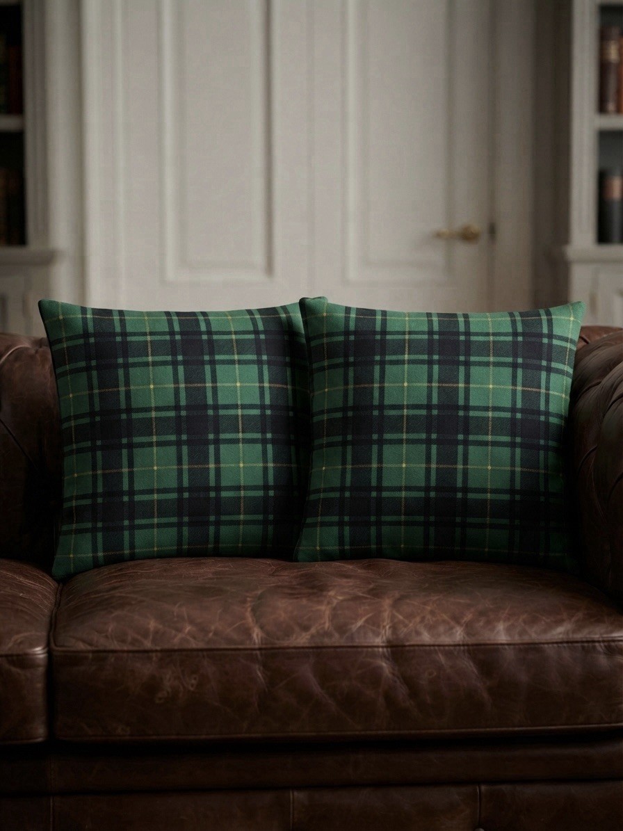 Rare: John MacArthur 50th Ministry Anniversary Tartan Pillow (14” x 14”) Rare: John MacArthur 50th Ministry Anniversary Tartan Pillow (14” x 14”)