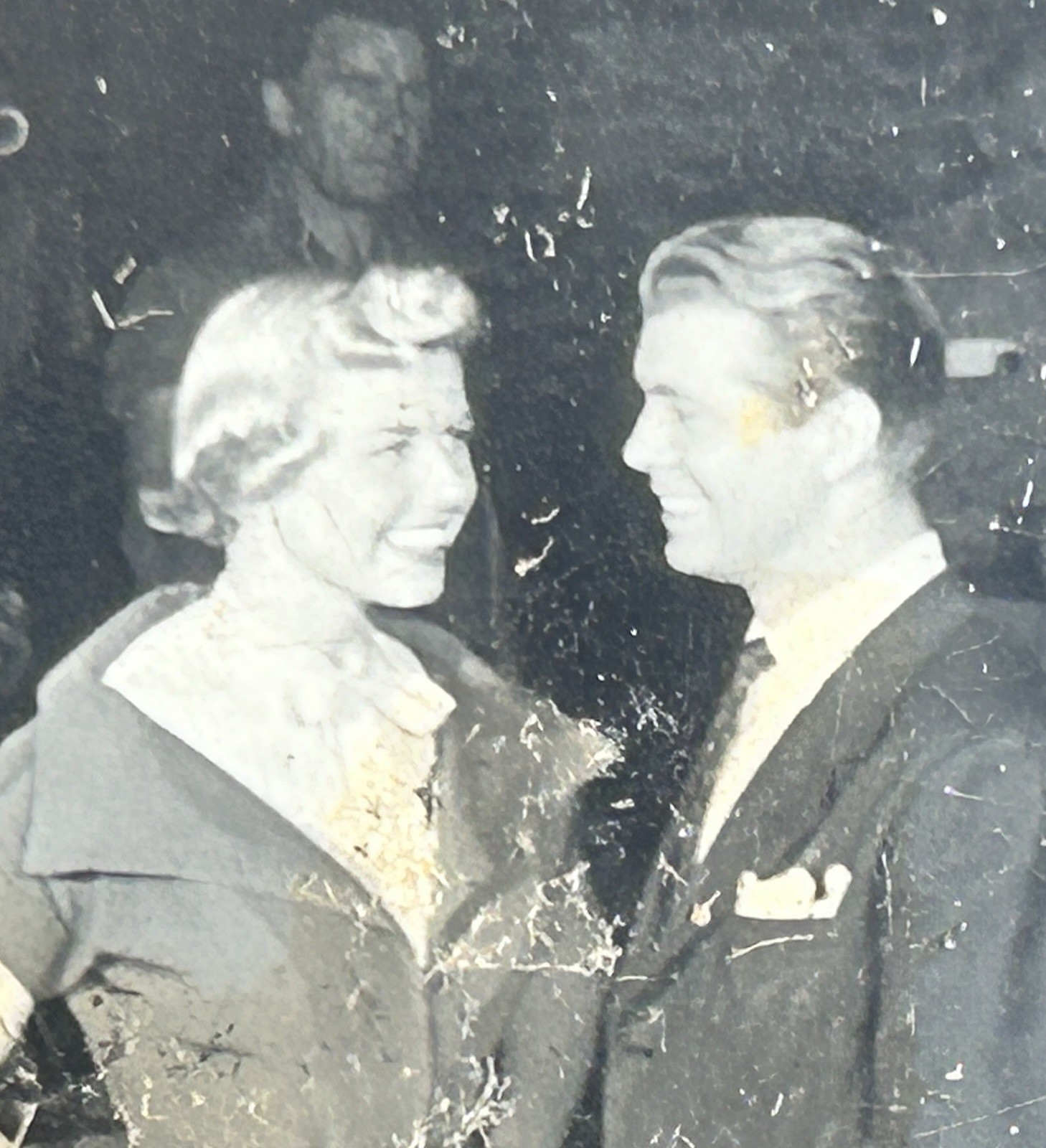 Doris Day & Gene Nelson Original 1950s Warner Bros Film Set Photo Doris Day & Gene Nelson Original 1950s Warner Bros Film Set Photo