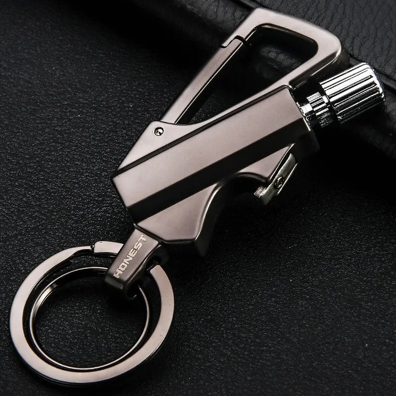 Permanent Match Infinity Lighter Multitool Keychain BottleOpener Waterproof Gift