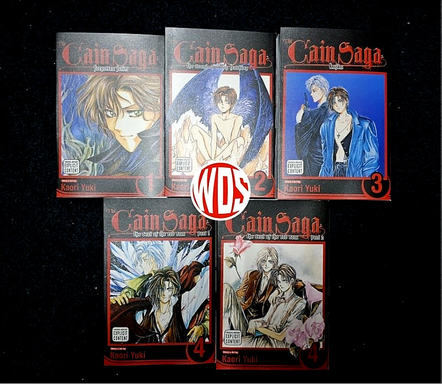 The Cain Saga by Kaori Yuki Manga Comic Vol.1-4 (End) English NEW Release