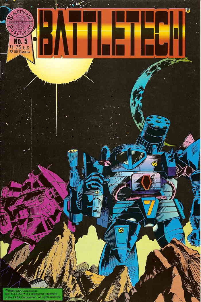 Battletech (Blackthorne) #5 FN; Blackthorne | Penultimate Issue - w/Bag+Board Battletech (Blackthorne) #5 FN; Blackthorne | Penultimate Issue - w/Bag+Board