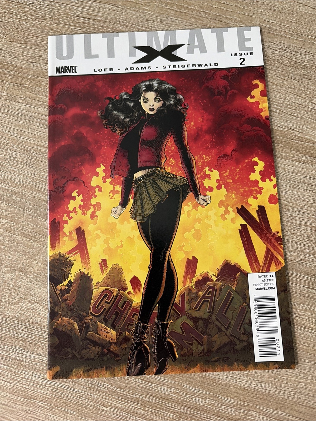 Ultimate Comics X #2 2010 Arthur Adams Cover Marvel Jeph Loeb 1st Print Ultimate Comics X #2 2010 Arthur Adams Cover Marvel Jeph Loeb 1st Print