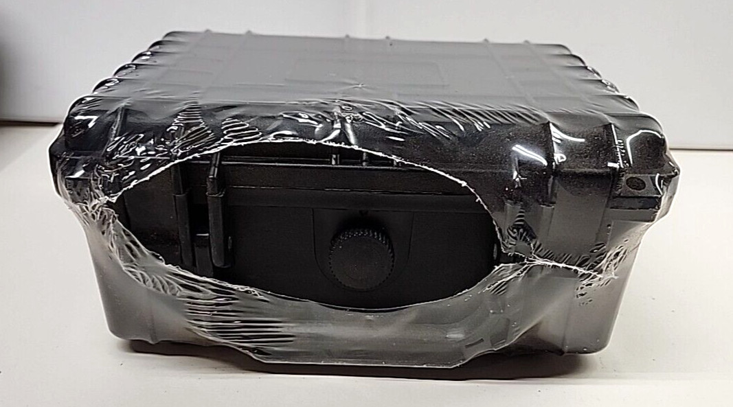 9" X6"1/4 X4" 1/2 Waterproof Durable Heavy Duty Storage Box Case Black (NEW) 9" X6"1/4 X4" 1/2 Waterproof Durable Heavy Duty Storage Box Case Black (NEW)