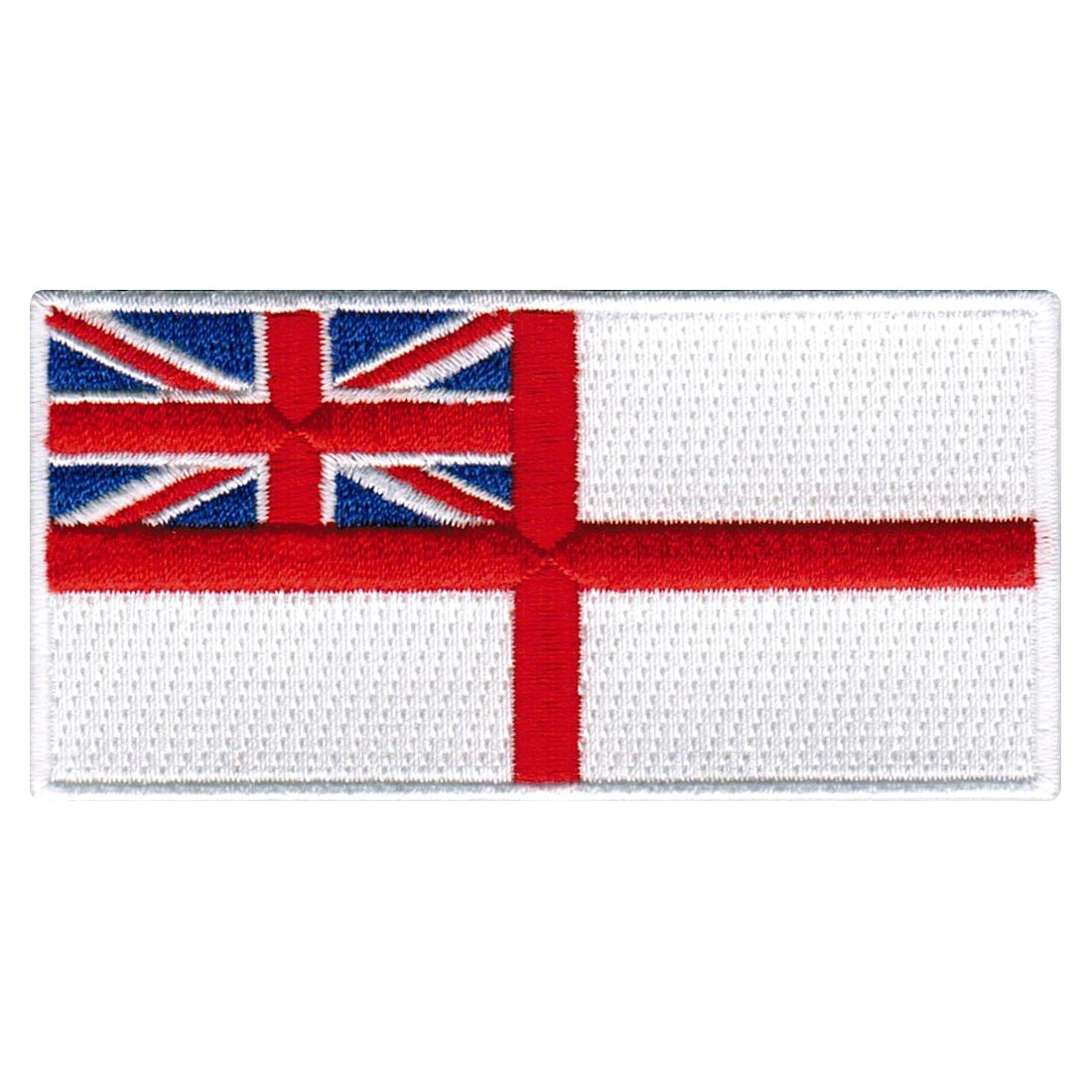 BRITISH ROYAL NAVY JACK FLAG PATCH UK Great Britain MILITARY embroidered iron-on BRITISH ROYAL NAVY JACK FLAG PATCH UK Great Britain MILITARY embroidered iron-on