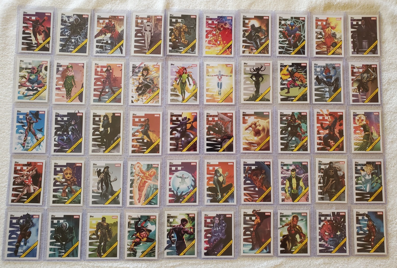 2025 Topps Chrome Marvel 616 Day Complete Promo Set M1-M50 Short Run / Toploaded 2025 Topps Chrome Marvel 616 Day Complete Promo Set M1-M50 Short Run / Toploaded
