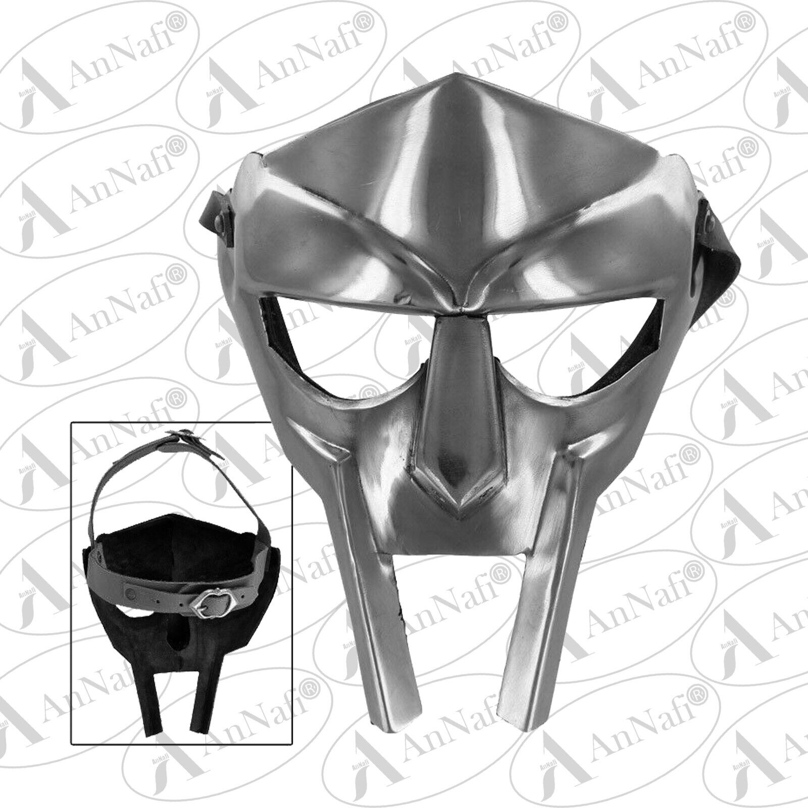 MF Doom Gladiator Mask Madvillain 18g Mild Steel Face Armor Replica