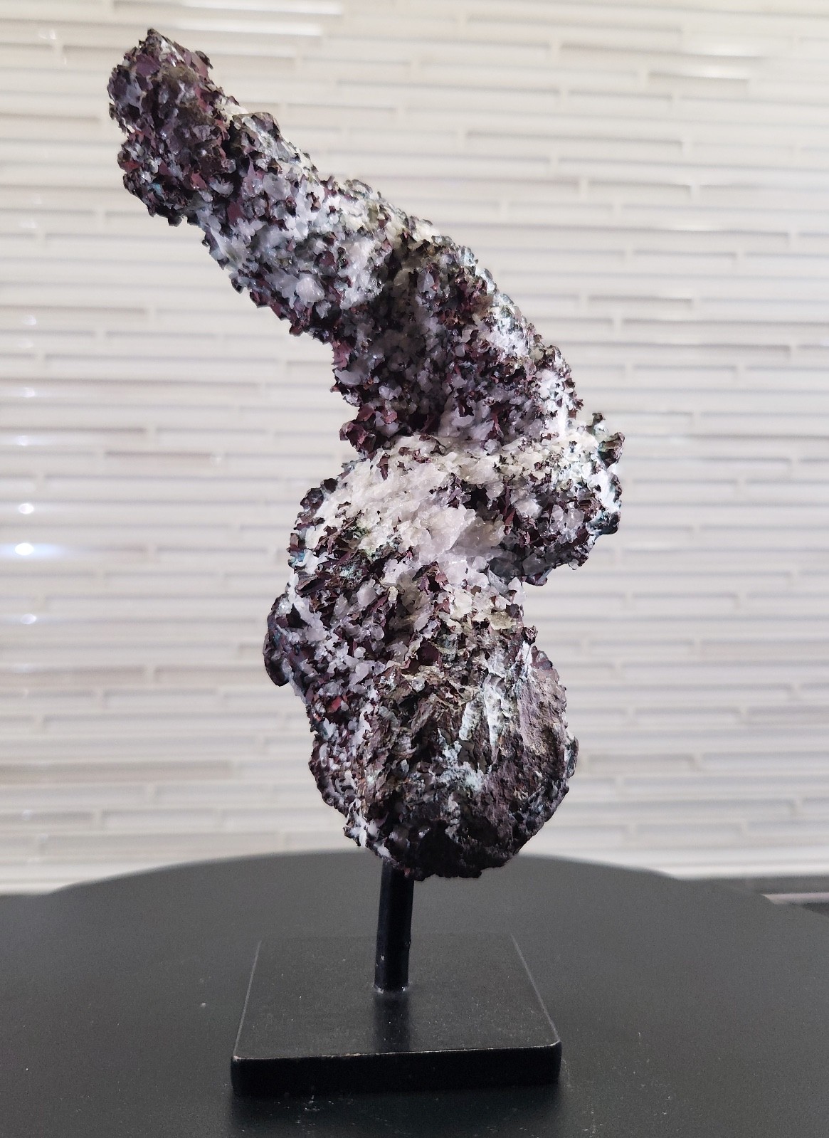 Unique Michigan Native Copper Large Specimen with Quartz - King seated on Throne