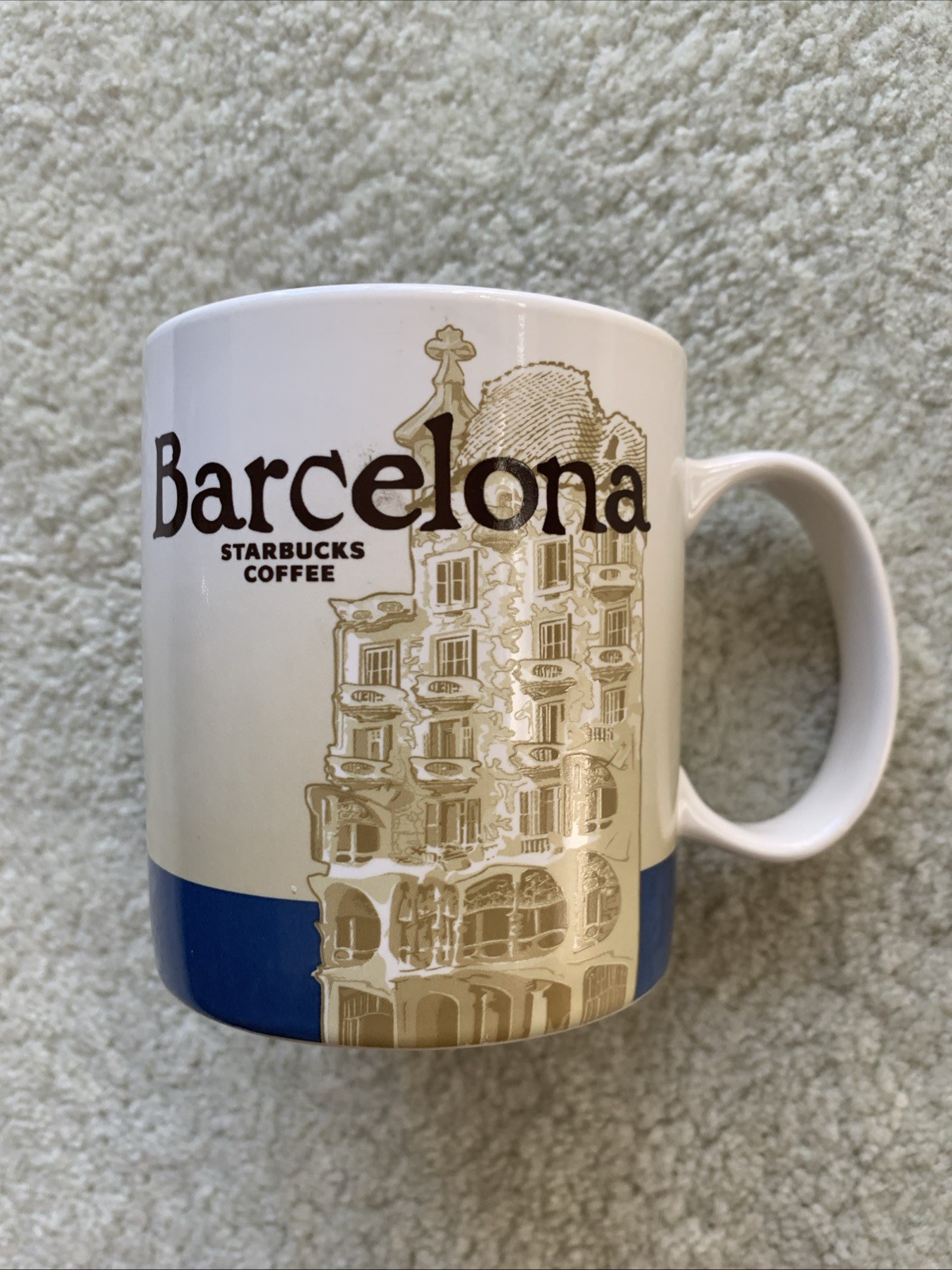 STARBUCKS BARCELONA MUG 16oz Global Collector Series 2013