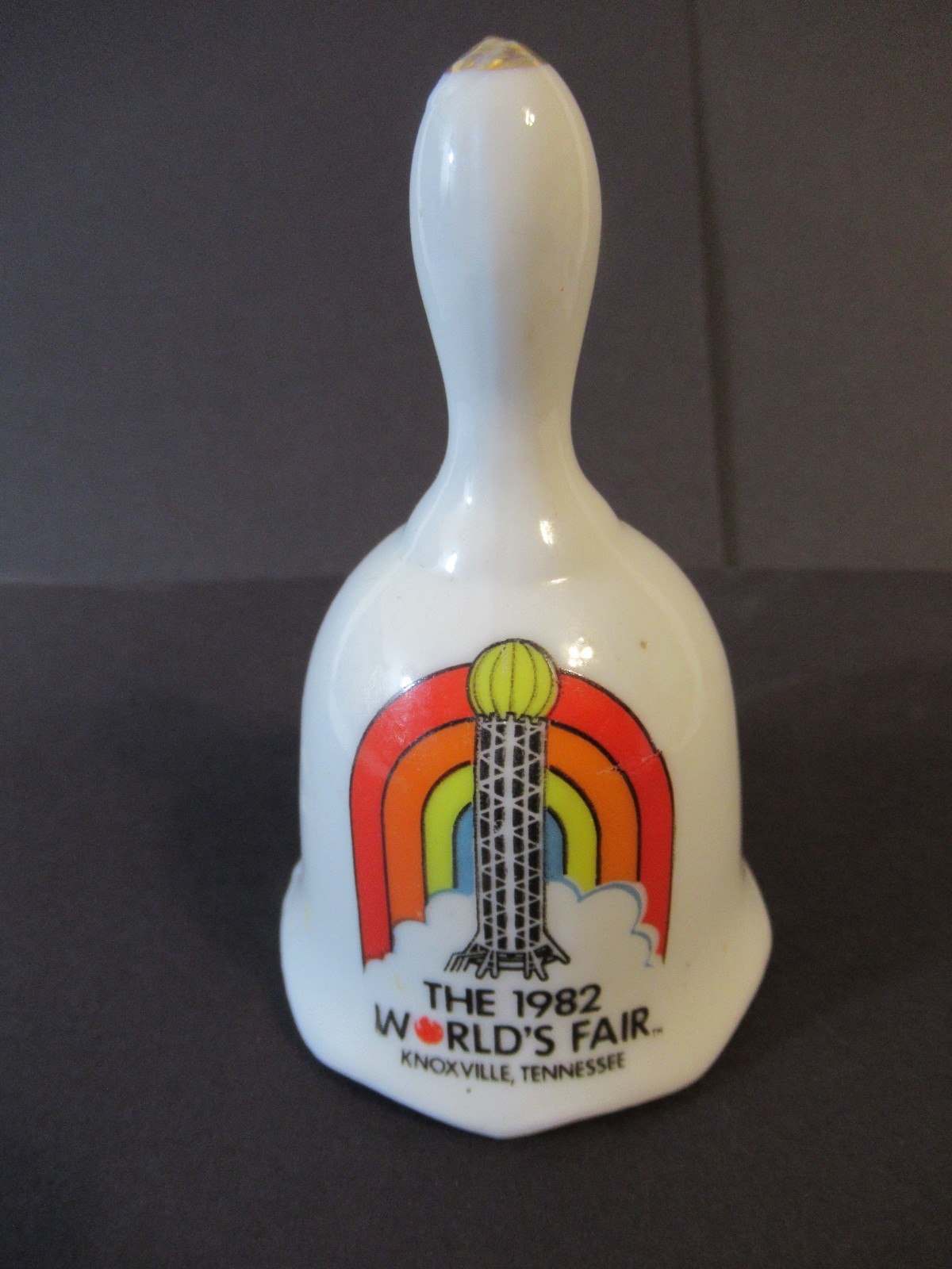 Vintage The 1982 World's Fair Knoxville, Tennessee Collectible Bell souvenir Vintage The 1982 World's Fair Knoxville, Tennessee Collectible Bell souvenir