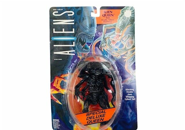 Aliens 1992 Figure Special Deluxe Queen Chest Hatchling MOC sealed Kenner BMC1