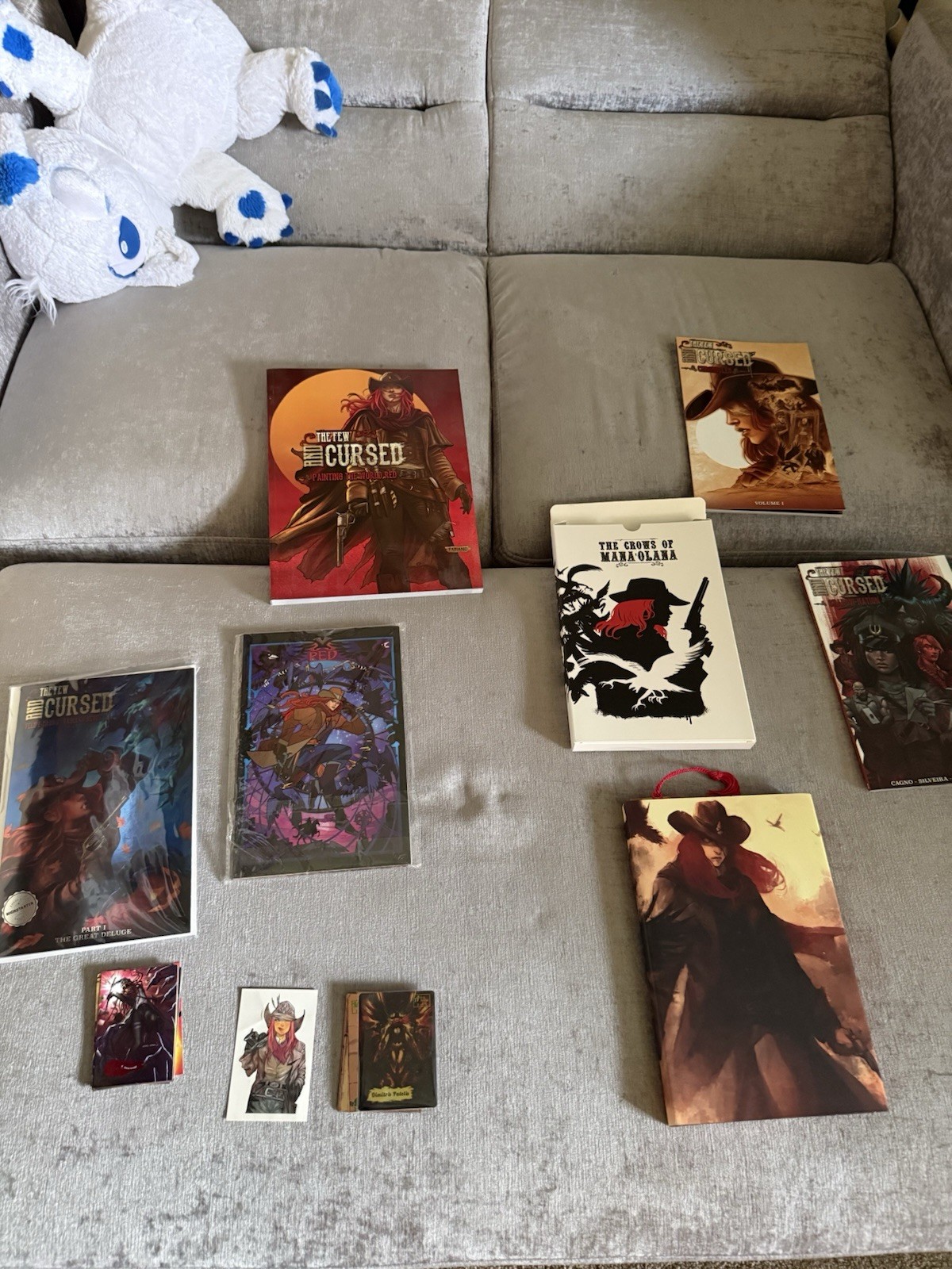 The Few and Cursed Kickstarter Lot, Signed Hardcover