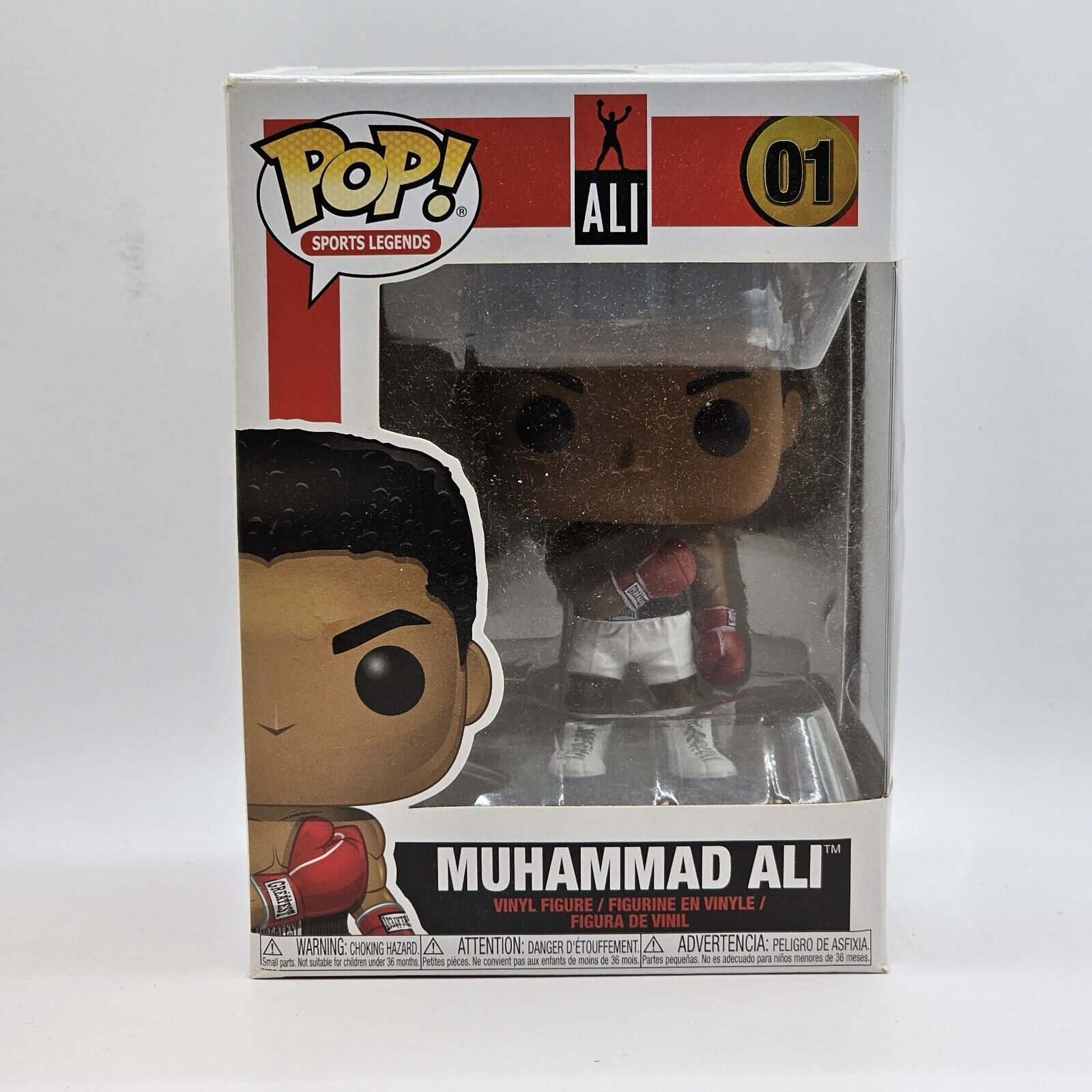 Funko Pop Vinyl Sports Legends Muhammad Ali #01 RARE NIB NM POP Cassius Clay 