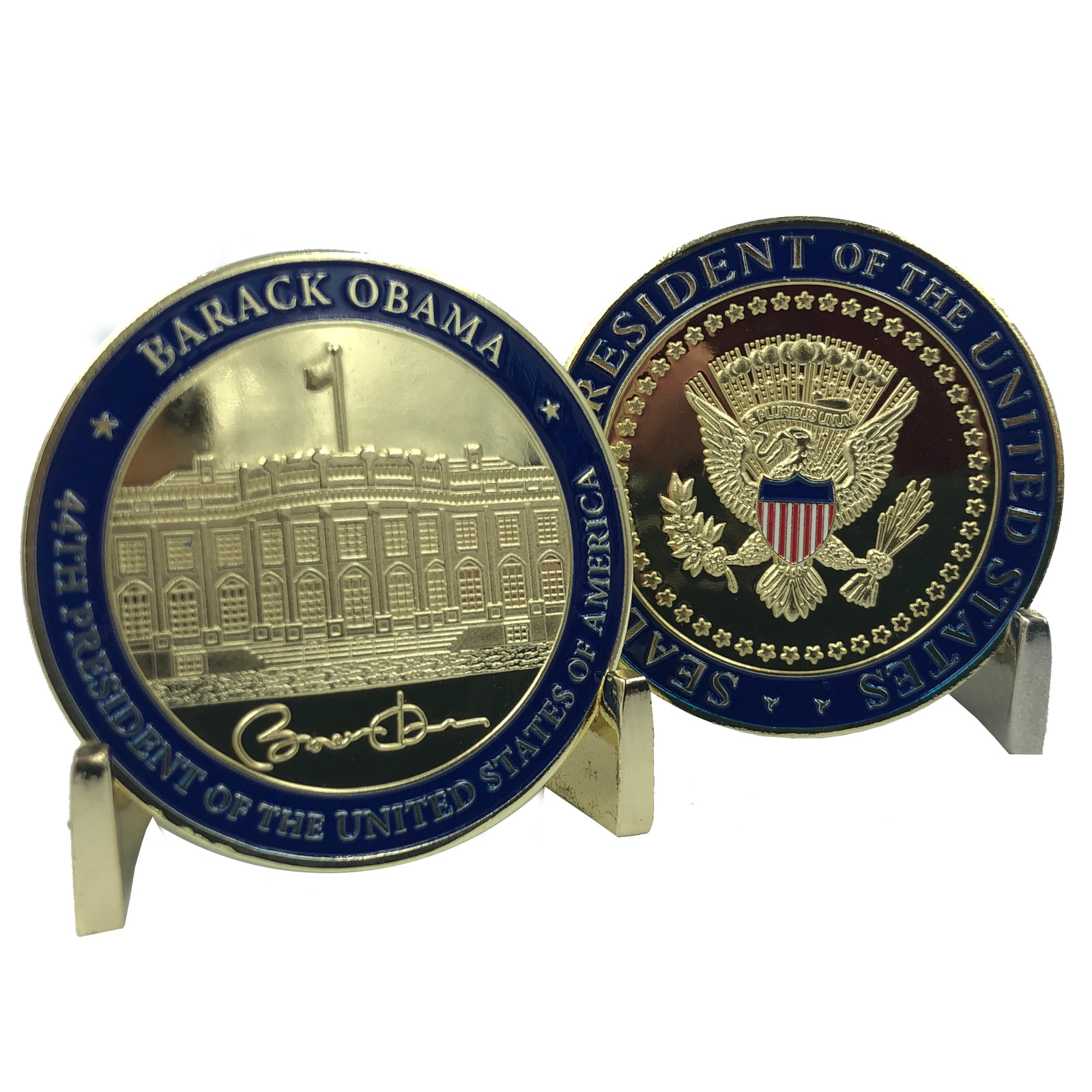 E-022 44th President Barack Obama Challenge Coin White House POTUS