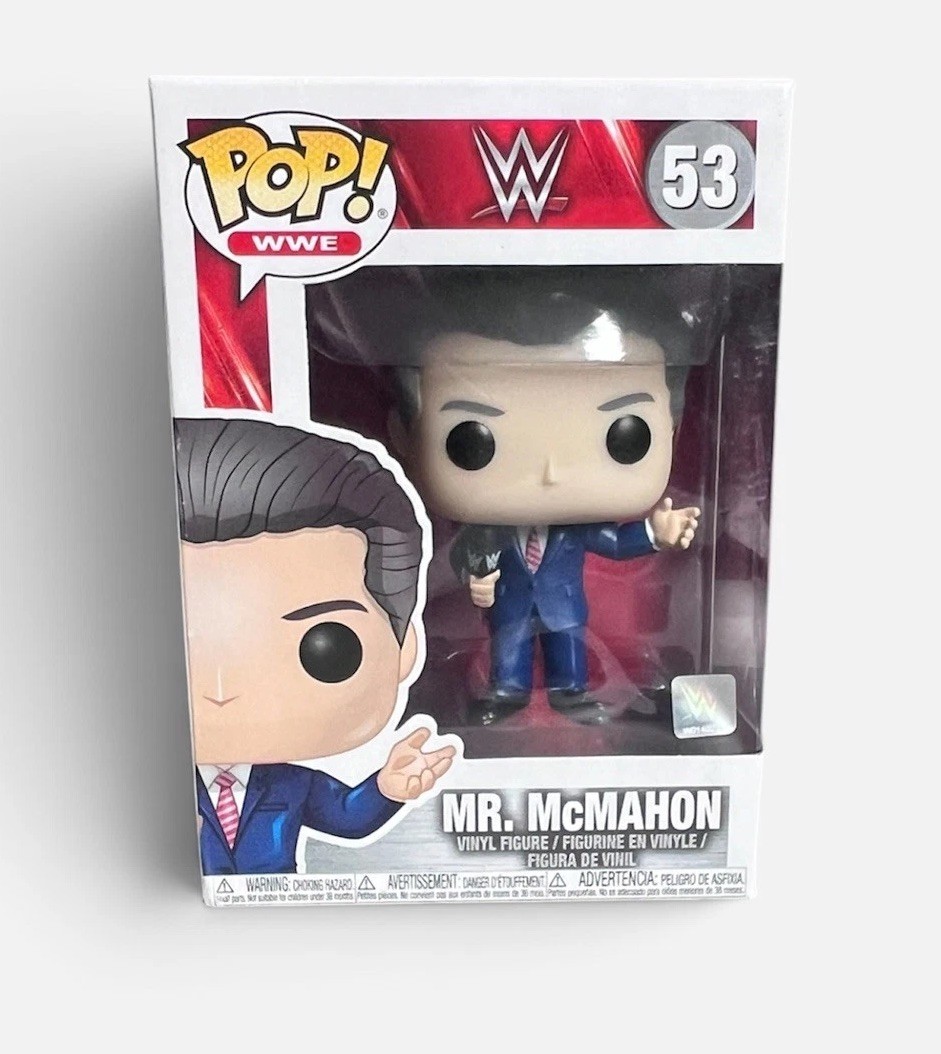 Funko Pop Vinyl: WWE Mr. McMahon (Vince McMahon) Figure #53 Funko Pop Vinyl: WWE Mr. McMahon (Vince McMahon) Figure #53