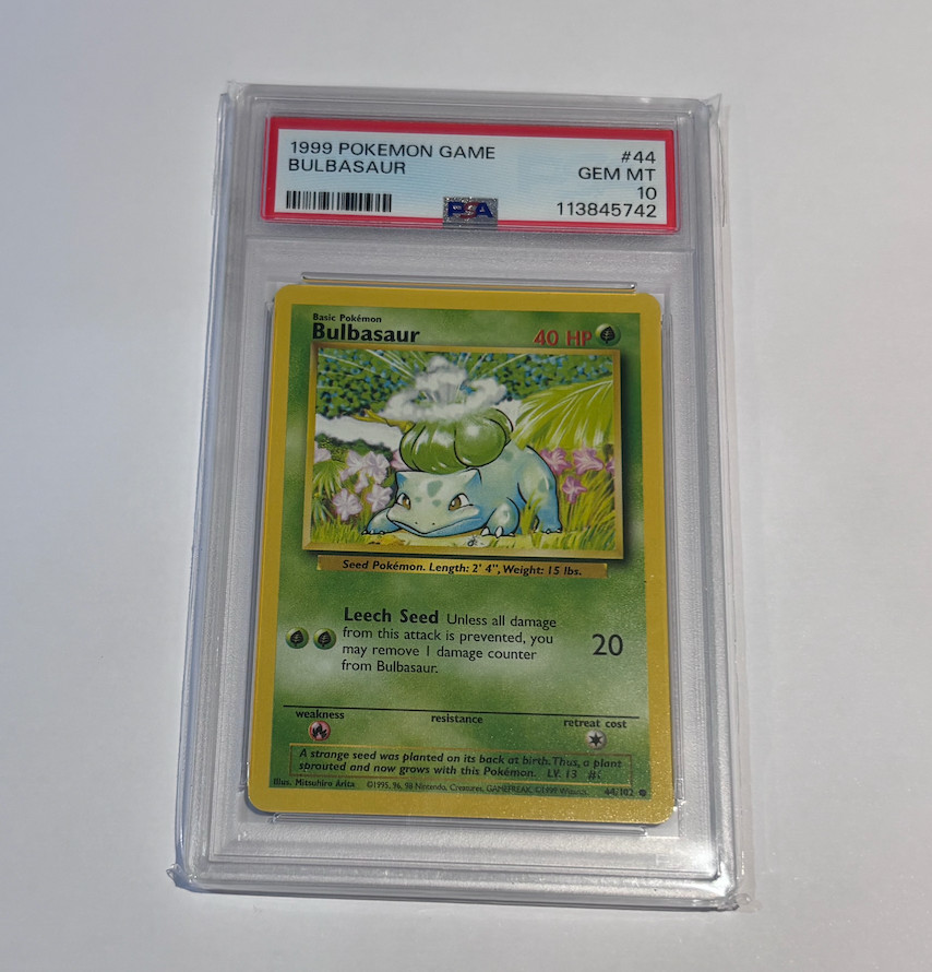 Bulbasaur 044/102 Base Set Regular -- PSA 10 Bulbasaur 044/102 Base Set Regular -- PSA 10