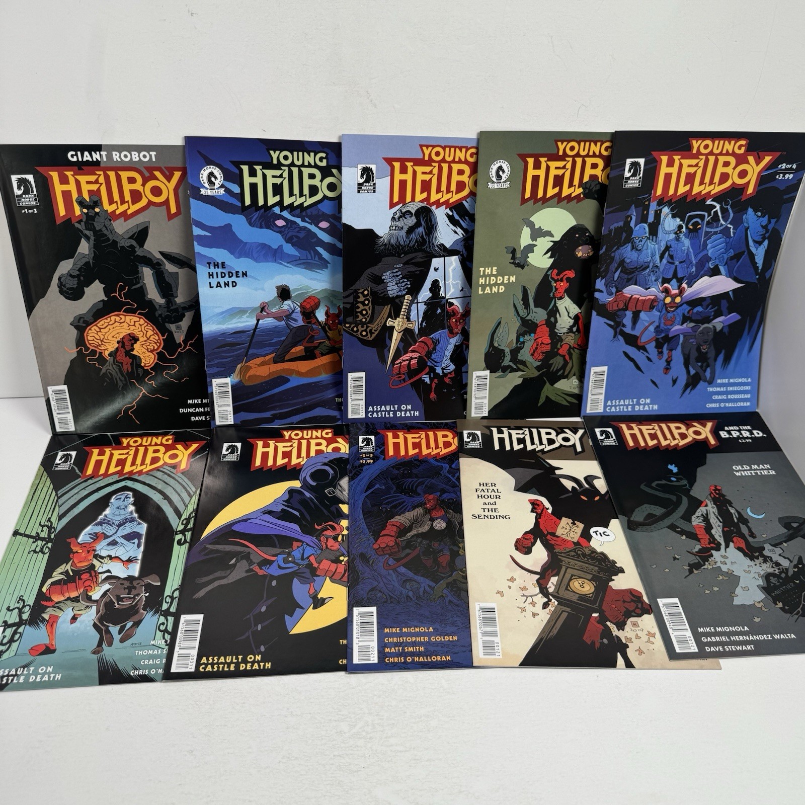 Hellboy Young Hellboy Giant Robot BPRD Dark Horse Comics Lot of 10 Mignola Hellboy Young Hellboy Giant Robot BPRD Dark Horse Comics Lot of 10 Mignola