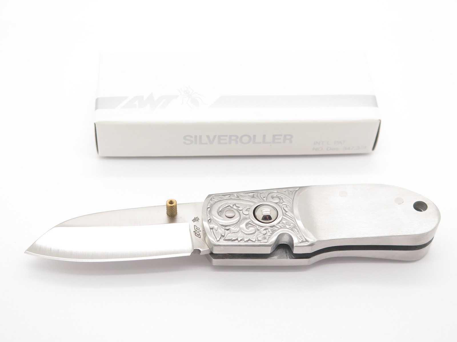 Vintage 1990s ANT 2 Silveroller G. Sakai Seki Japan 3.4" Folding Pocket Knife Vintage 1990s ANT 2 Silveroller G. Sakai Seki Japan 3.4" Folding Pocket Knife