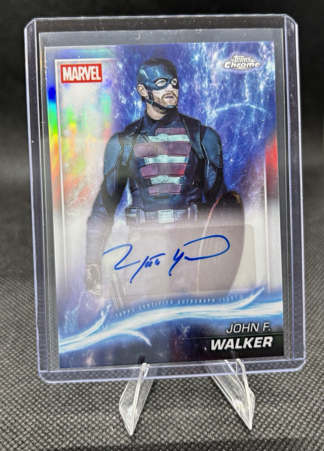 Topps 2025 Marvel Studios Chrome Autograph Wyatt Russell John F. Walker AA-WR