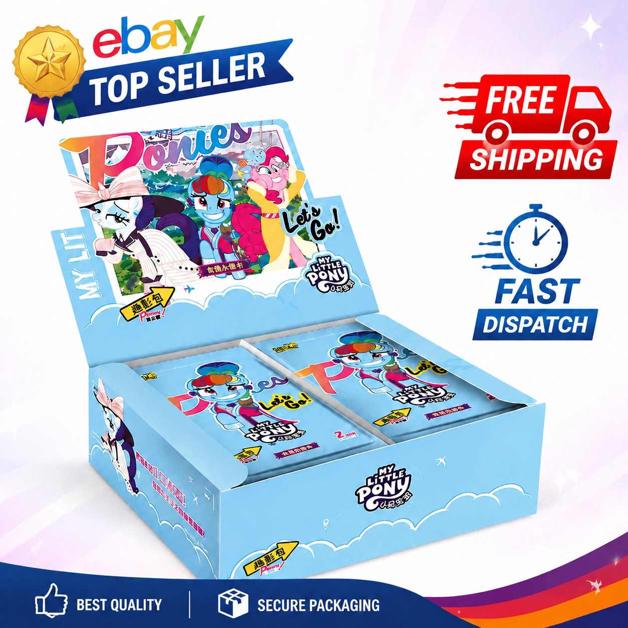 【New】Kayou My Little Pony Official Booster Box CCG Trading Cards 1 Box 30 pack* 【New】Kayou My Little Pony Official Booster Box CCG Trading Cards 1 Box 30 pack*