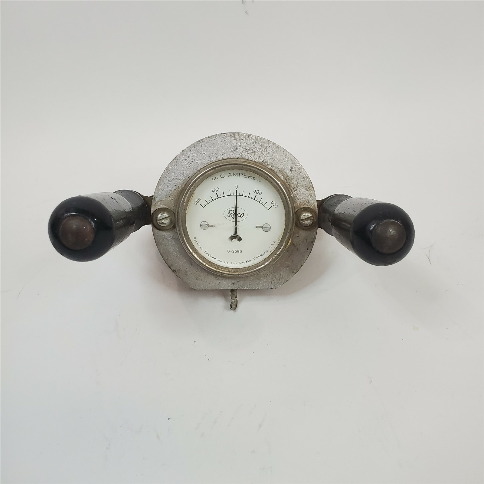 Reco Rectifier Engineering Co DC 600 Amp Amperes Test Meter - Unique VTG D-2583 Reco Rectifier Engineering Co DC 600 Amp Amperes Test Meter - Unique VTG D-2583