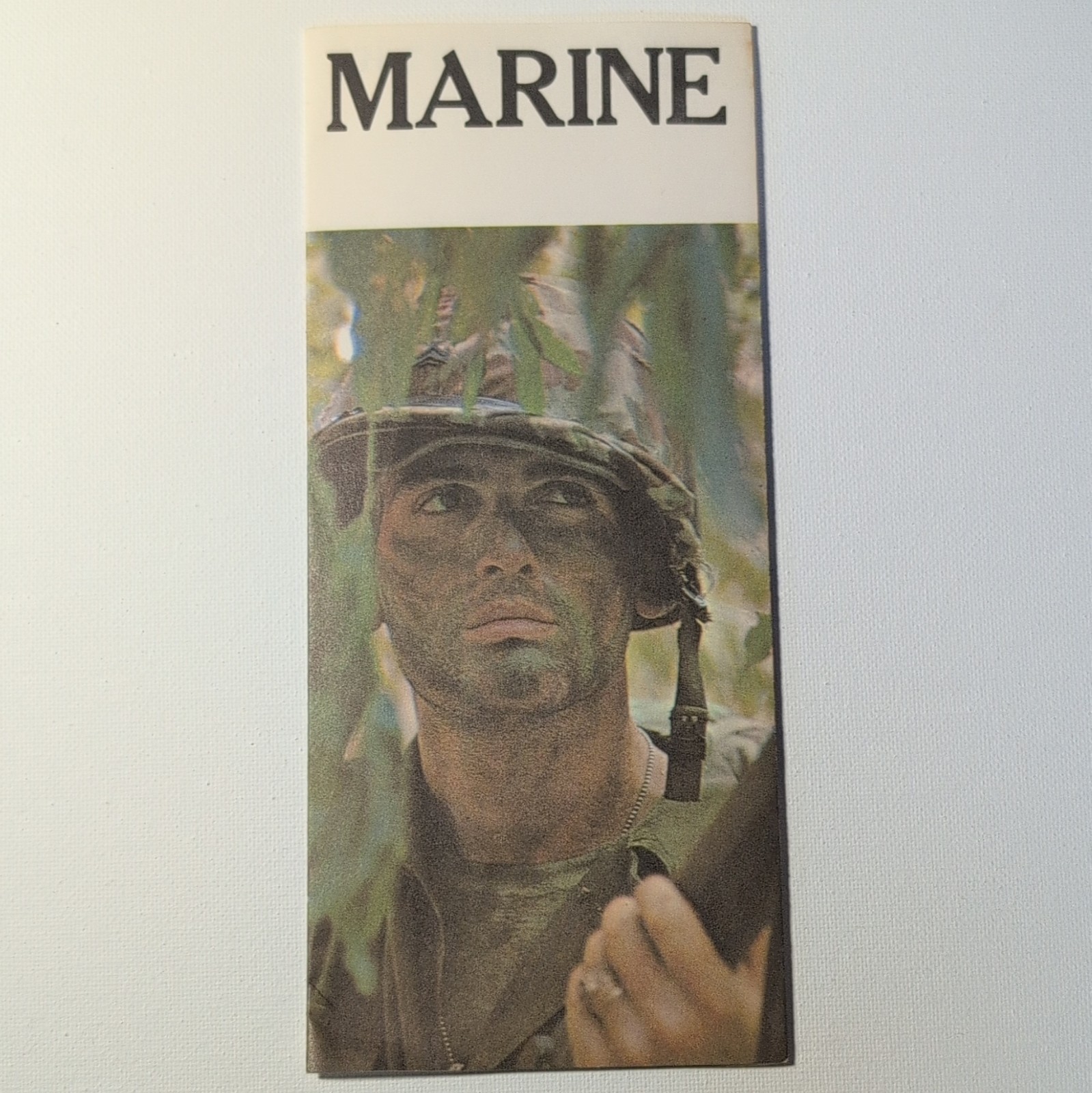 Vintage 1971 MARINE Recruitment Recruiting Fold Out Brochure US Marines Vintage 1971 MARINE Recruitment Recruiting Fold Out Brochure US Marines
