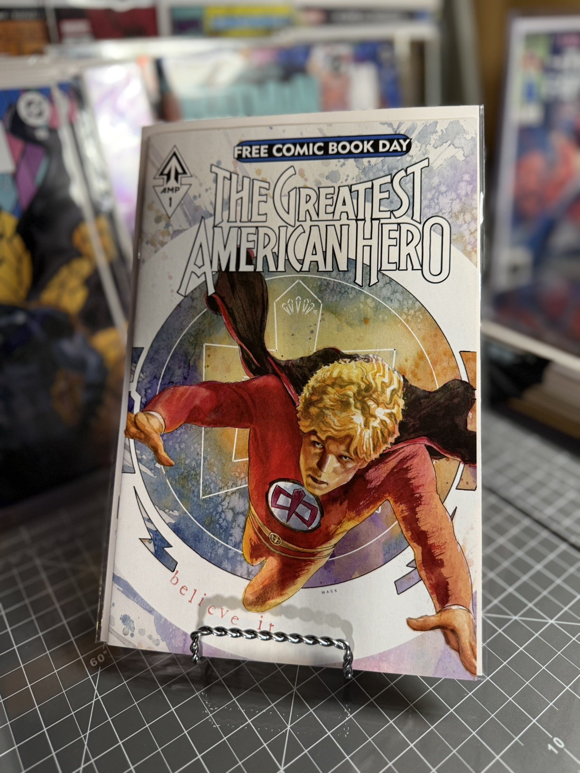 Greatest American Hero 1 • AMP 2026 • David Mack FCBD New NM/M No Stamp 🔥 Greatest American Hero 1 • AMP 2026 • David Mack FCBD New NM/M No Stamp 🔥