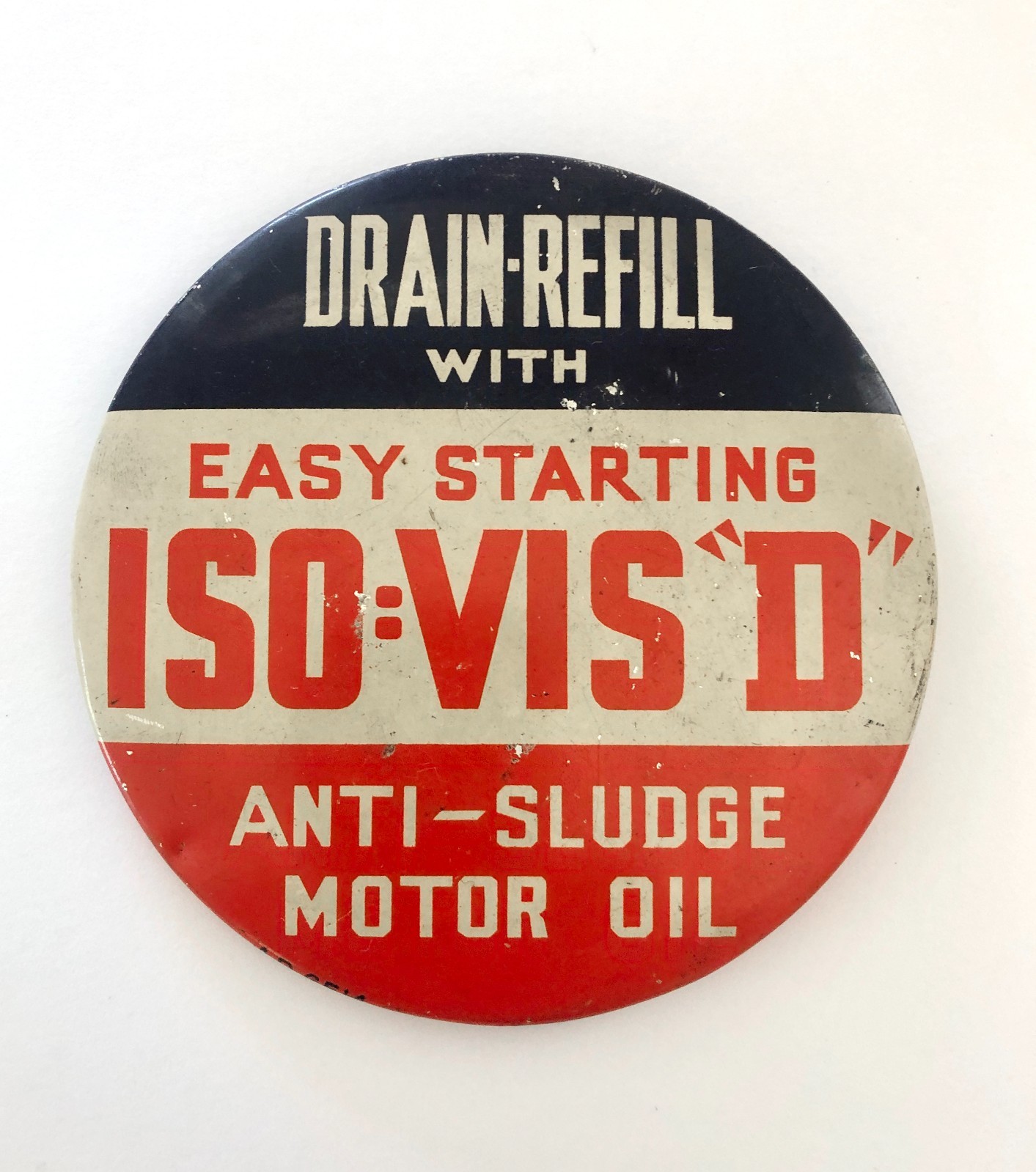 Vintage 30's 40's Standard Oil Iso-Vis "D" Motor Oil Service Station Uniform Vintage 30's 40's Standard Oil Iso-Vis "D" Motor Oil Service Station Uniform