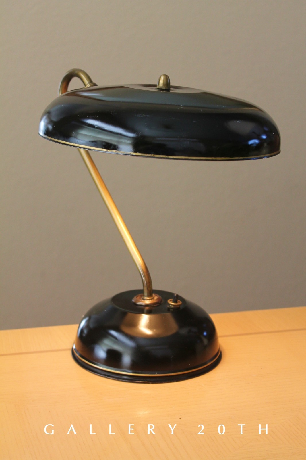 FAB AUTHENTIC EARLY MID CENTURY MODERN SAUCER DESK LAMP 50S ATOMIC ITALIAN VTG FAB AUTHENTIC EARLY MID CENTURY MODERN SAUCER DESK LAMP 50S ATOMIC ITALIAN VTG