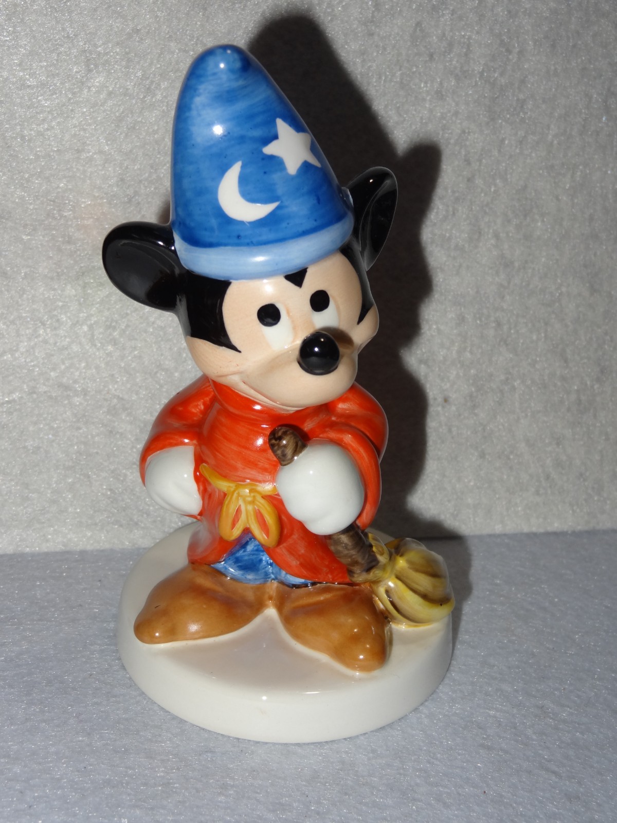 Vintage Disney Goebel W. Germany Mickey Mouse "Sorcerer's Apprentice" Figurine