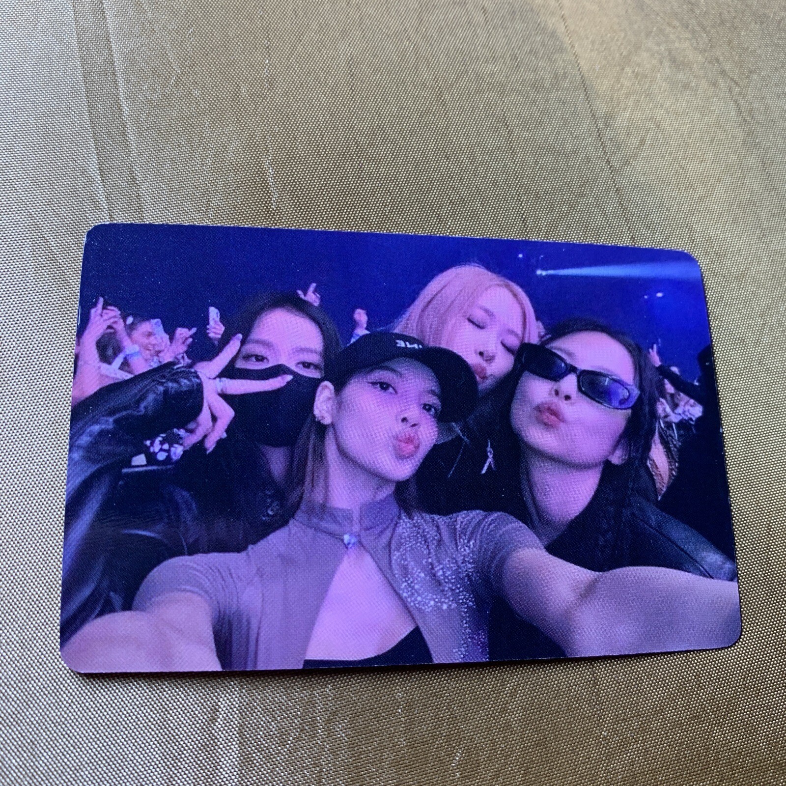 BLACKPINK Group Pink Coachella Celeb K-pop Girl Photo Card Kiss 2 BLACKPINK Group Pink Coachella Celeb K-pop Girl Photo Card Kiss 2